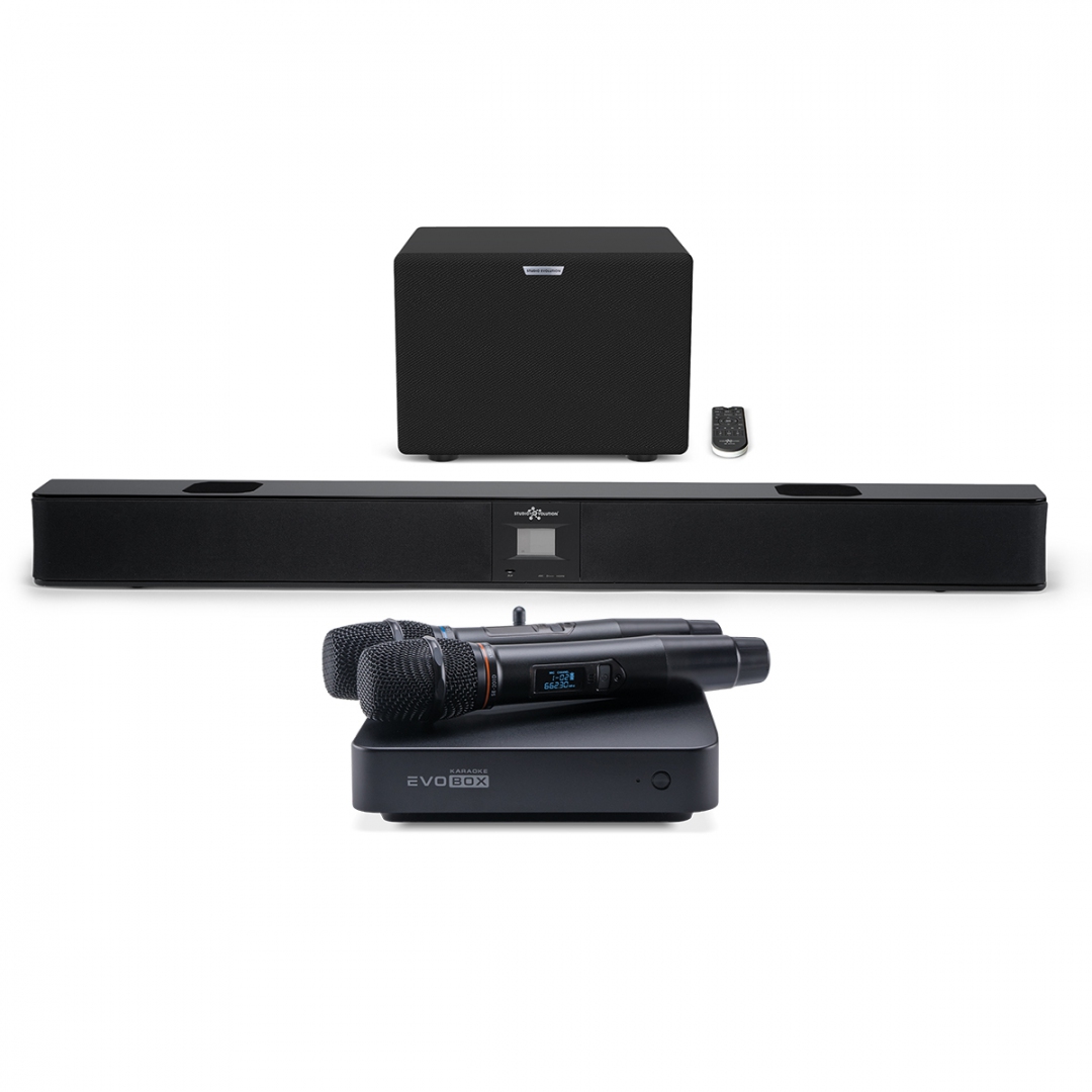 караоке-комплект EVOBOX Plus + EvoSound Bar (саундбар с караоке) в Солнечногорске