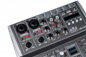SVS Audiotechnik mixers AM-4 DSP Аналоговый микшерный пульт, 4-канала в Солнечногорске